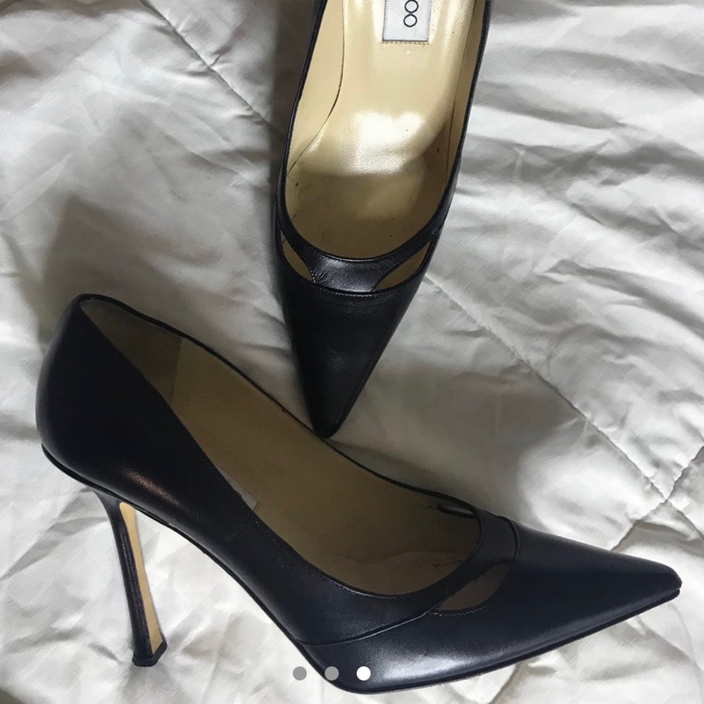 Vintage Black Jimmy Choo pumps